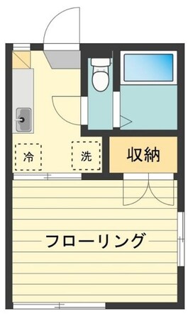 コスモスハイツの物件間取画像